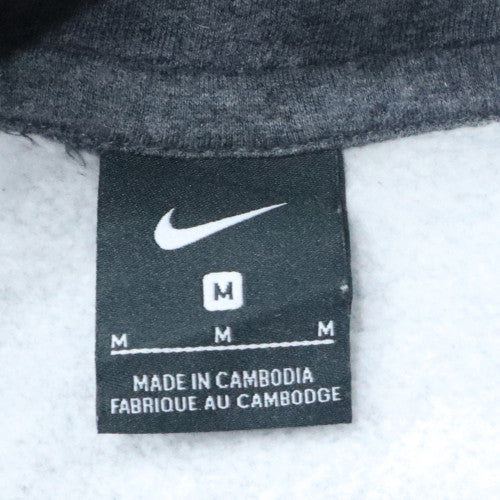 Nike Men's Grey Pullover Hoodie Medium Fleece Athletic Classic