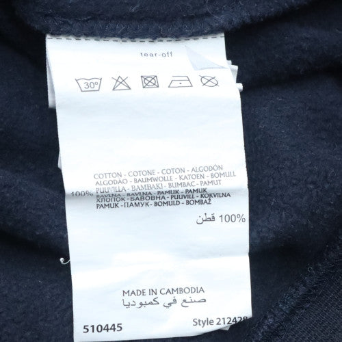 Champion Mens Navy Blue Crew Neck Cotton Sweatshirt Small Classic Logo