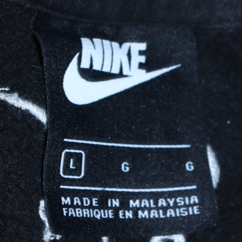 Nike Men's Black Air Pullover Sweatshirt Size L Crew Neck Fleece