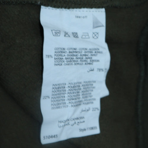 Champion Womens Khaki Green Crew Neck Pullover Sweatshirt Size M