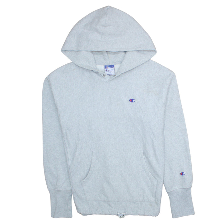 Champion Mens Grey Small Pullover Hoodie Sweatshirt