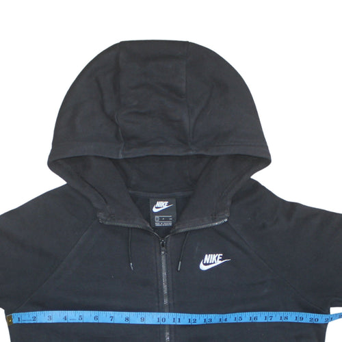 Nike Men's Black Full Zip Hoodie Size S Sportswear Fleece