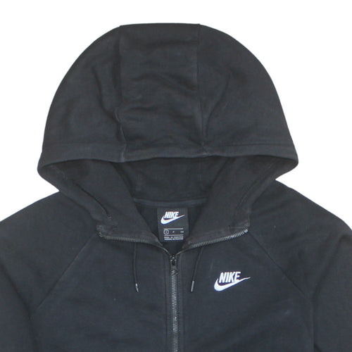 Nike Men's Black Full Zip Hoodie Size S Sportswear Fleece