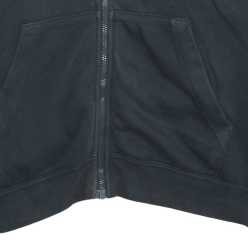 Nike Men's Black Full Zip Hoodie Size S Sportswear Fleece