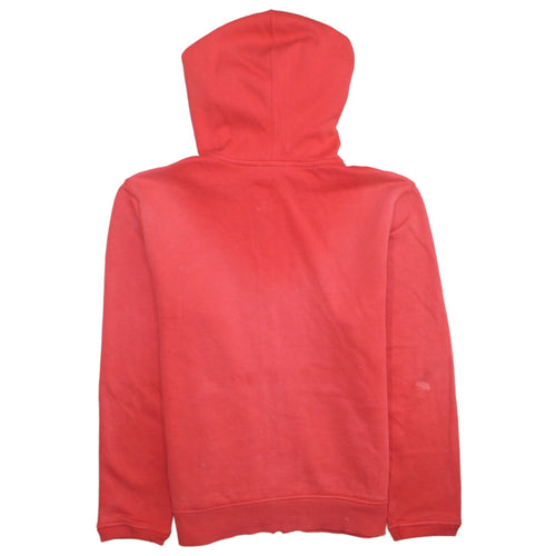 Puma Men Red Full Zip Hoodie S Fleece Regular Sportswear