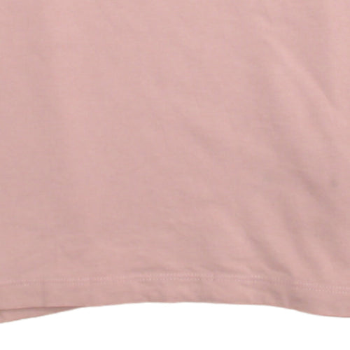 The North Face Womens Pink XS Basic Short Sleeve Cotton T-Shirt