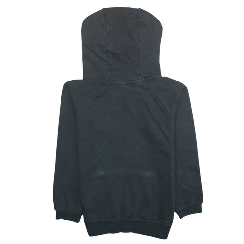 Nike Womens Black XS Pullover Hoodie with Logo Print