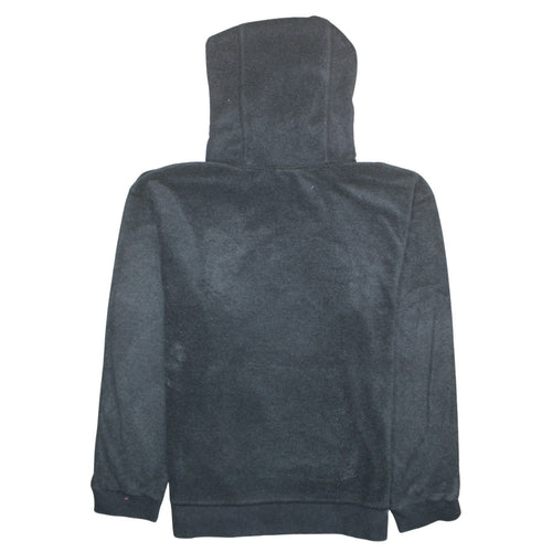 GAP Men's Grey Pullover Hoodie Medium Regular Fit Fleece Logo Sweatshirt
