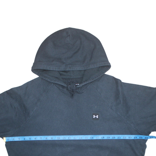 Under Armour Men's Black XL Pullover Hoodie Fleece Loose Fit Sweatshirt