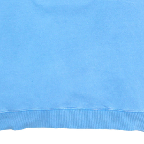 Tommy Hilfiger Men's Blue 2XL Pullover Sweatshirt Classic Logo Crew Neck