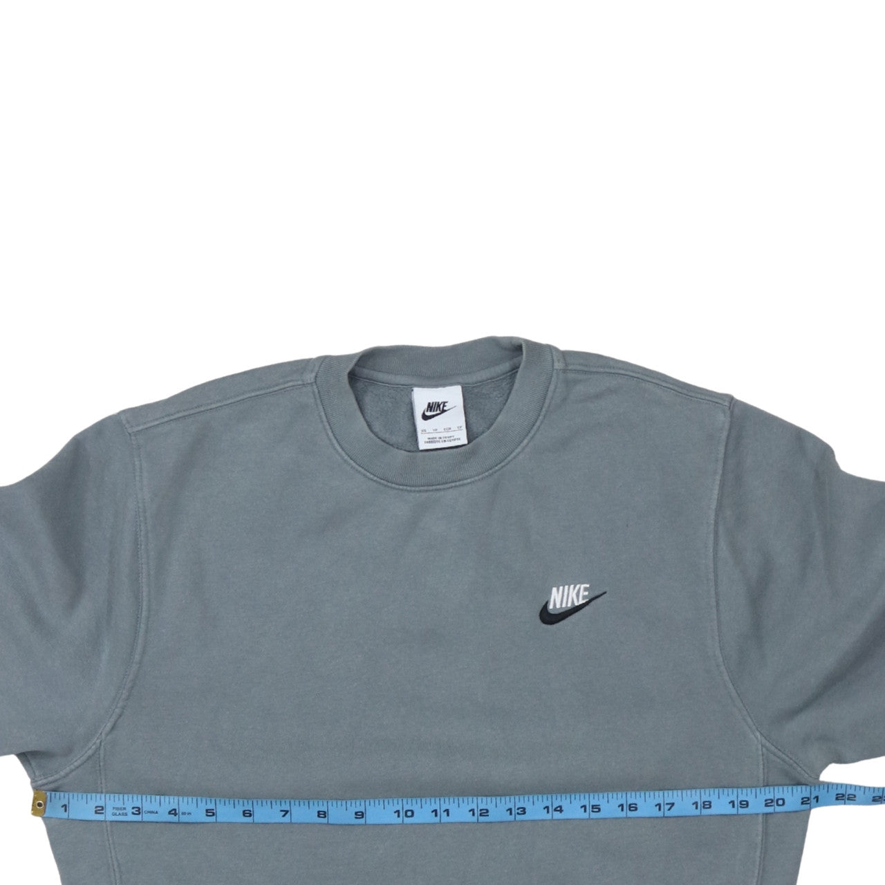 Nike Men's Grey Crew Neck Pullover Sweatshirt XS