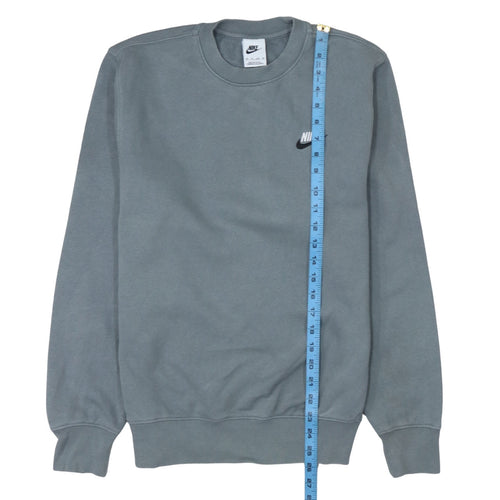Nike Men's Grey Crew Neck Pullover Sweatshirt XS