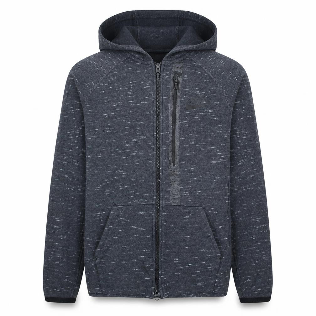 Nike Boys Black Full Zip Hoodie XL 13-15 Years Hooded Sweatshirt