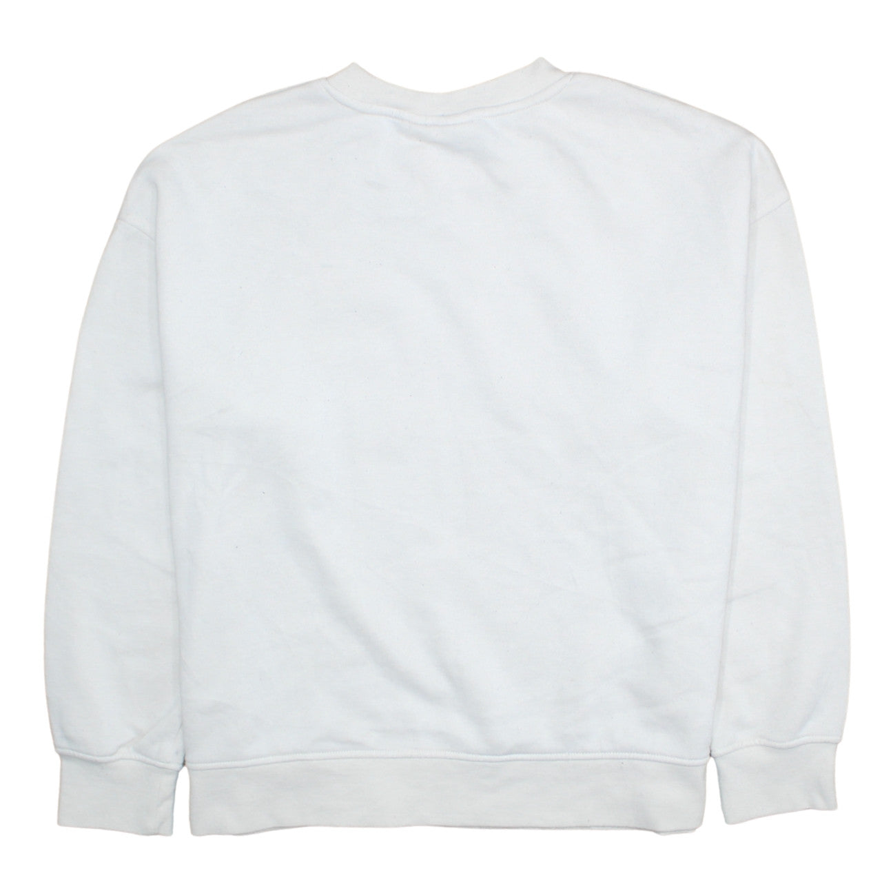 Disney Primark Women White Mickey Mouse Graphic Pullover Sweatshirt M 12/14