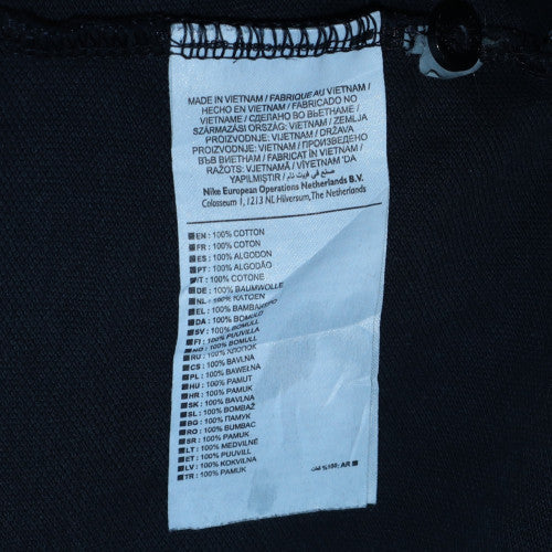 Nike Men's Black Polo Shirt M Regular Fit Cotton Sports Top