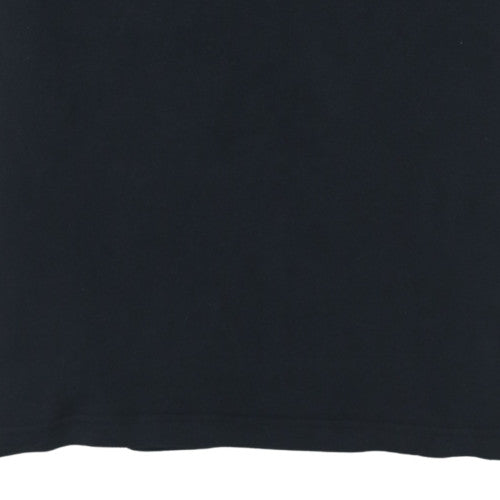 Nike Men's Black Polo Shirt M Regular Fit Cotton Sports Top