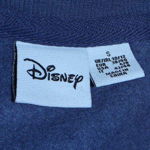 Disney Women’s Blue Stitch & Angel Sweatshirt Size S Regular Fit