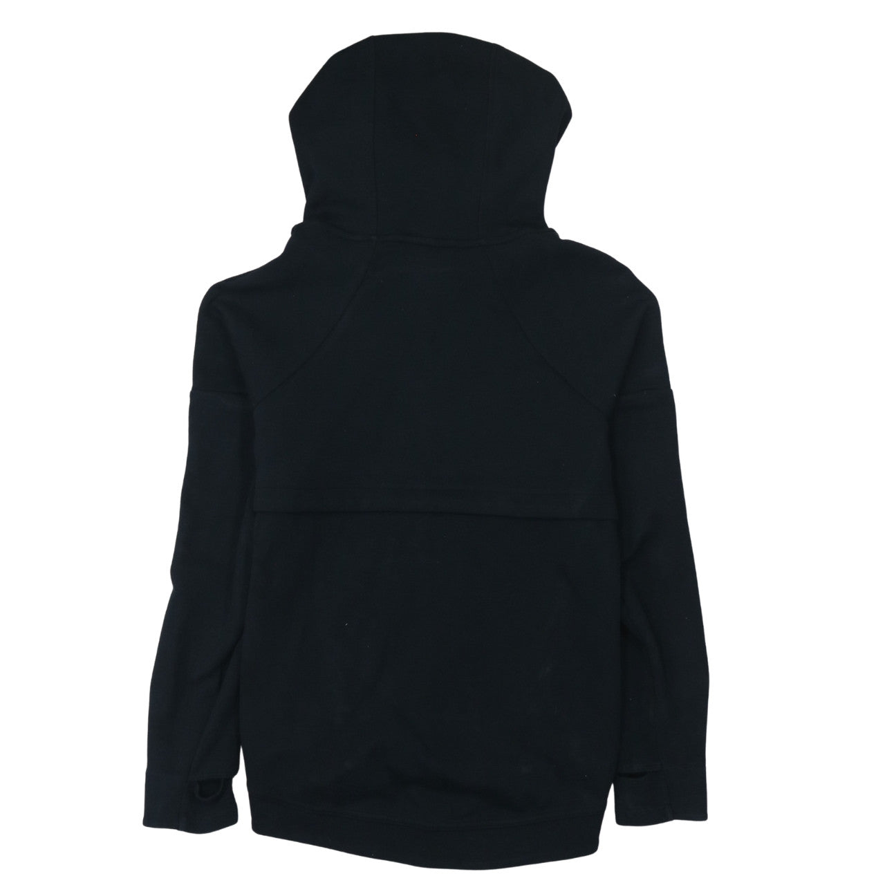 Nike Women's Black Pullover Hoodie Small Cotton Blend Sportswear