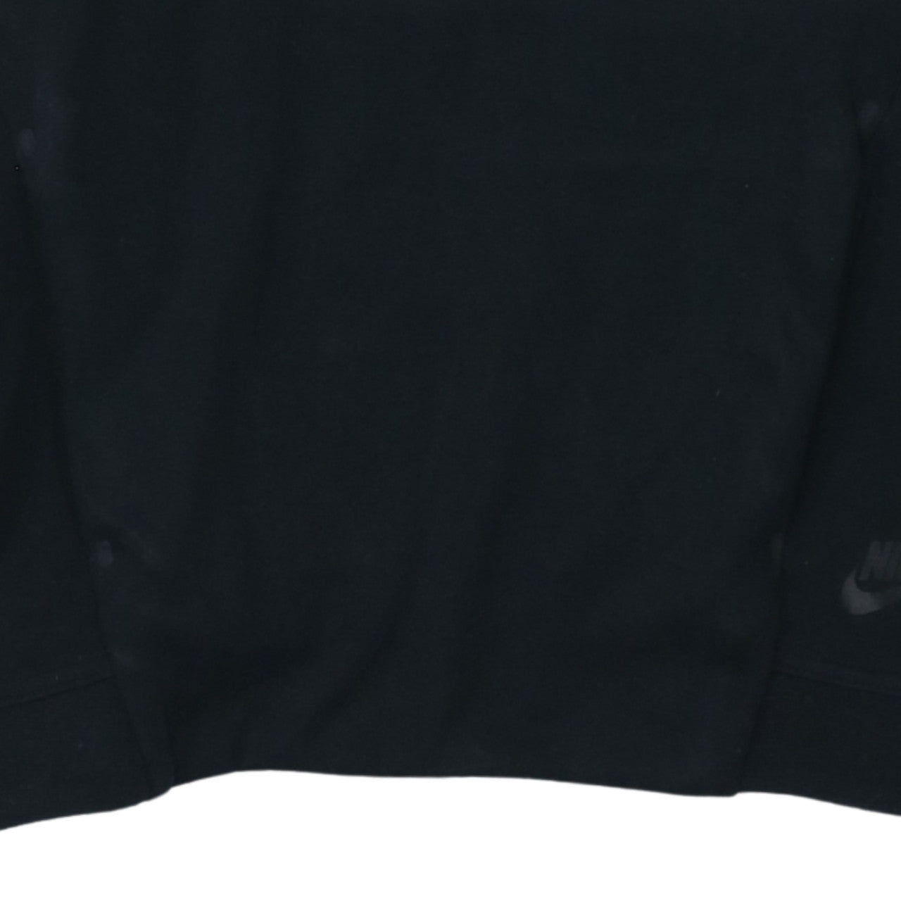 Nike Women's Black Pullover Hoodie Small Cotton Blend Sportswear