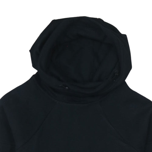 Nike Women's Black Pullover Hoodie Small Cotton Blend Sportswear