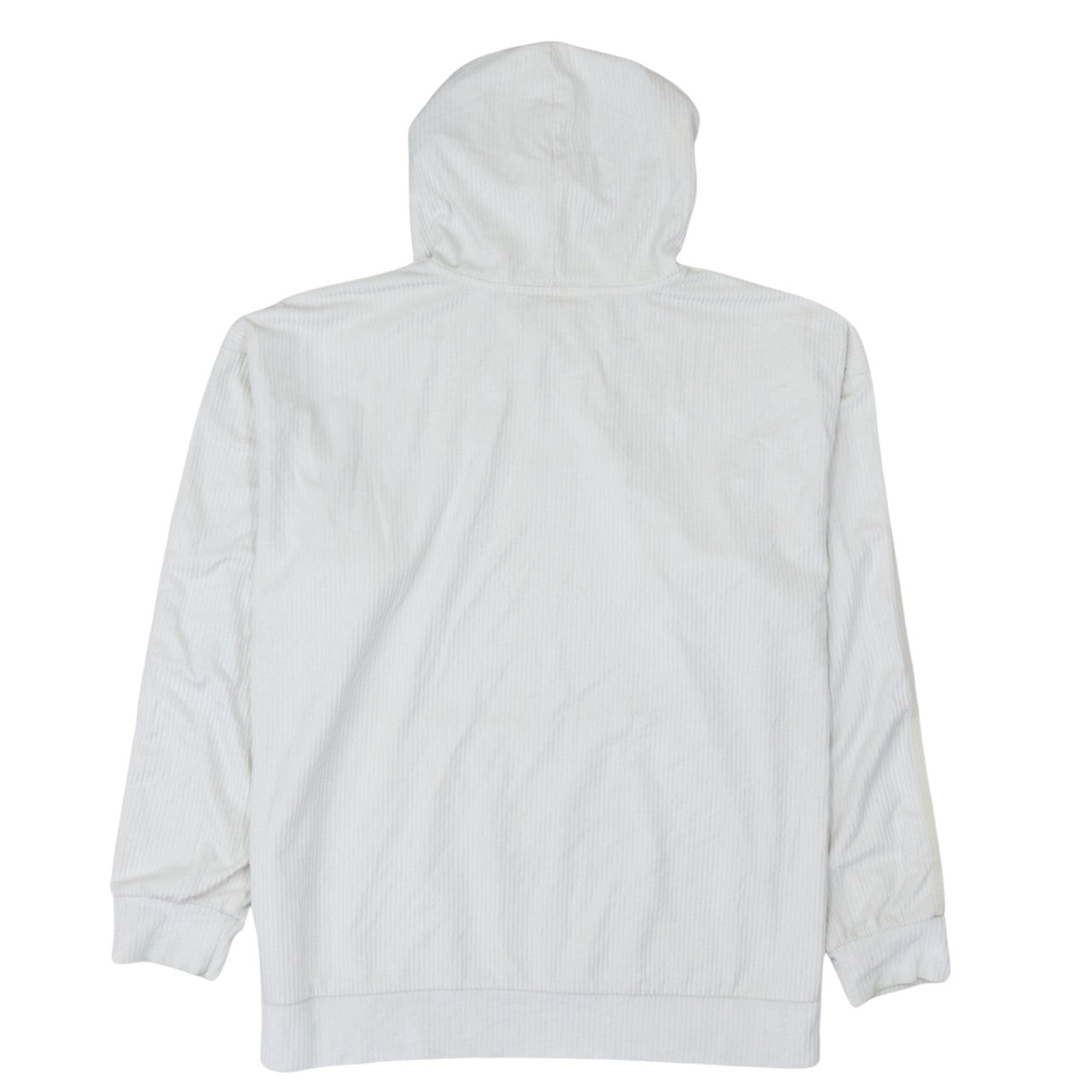 Adidas Women's Ivory Pullover Hoodie Size 14 Cotton Blend