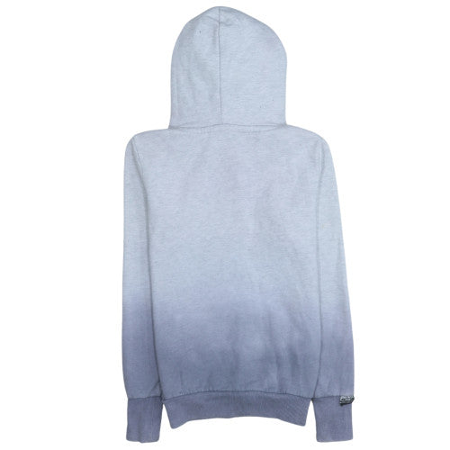Superdry Women's Grey Ombre Pullover Hoodie Size S