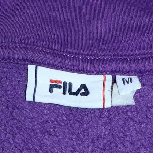 FILA Men's Multicoloured Pullover Hoodie M Graphic Sports Style