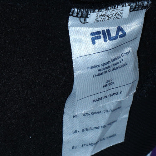 FILA Men's Multicoloured Pullover Hoodie M Graphic Sports Style