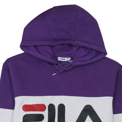FILA Men's Multicoloured Pullover Hoodie M Graphic Sports Style