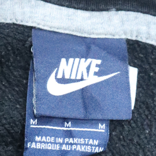 Nike Men's Black Pullover Hoodie M Fleece Regular Fit