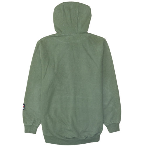 Ellesse Women’s Green Pullover Hoodie UK 10 Cotton Blend Casual