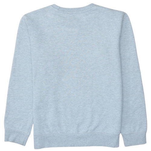 Champion Women Grey Logo Crew Neck Pullover Sweatshirt Size L