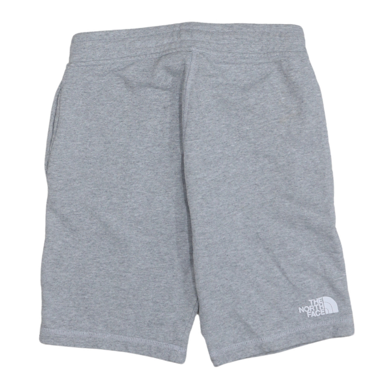 The North Face Boys Grey L Sweat Shorts Cotton Blend Activewear