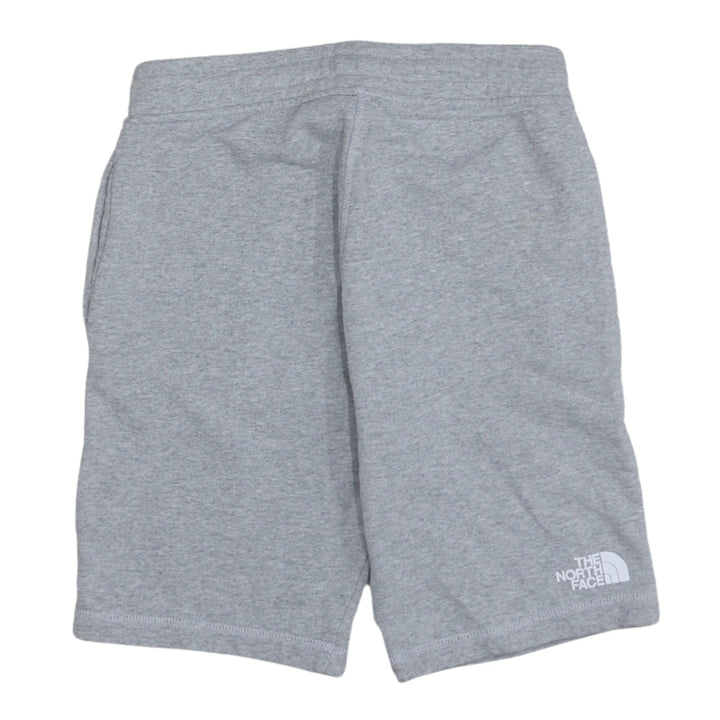The North Face Boys Grey L Sweat Shorts Cotton Blend Activewear