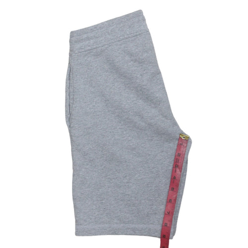 The North Face Boys Grey L Sweat Shorts Cotton Blend Activewear