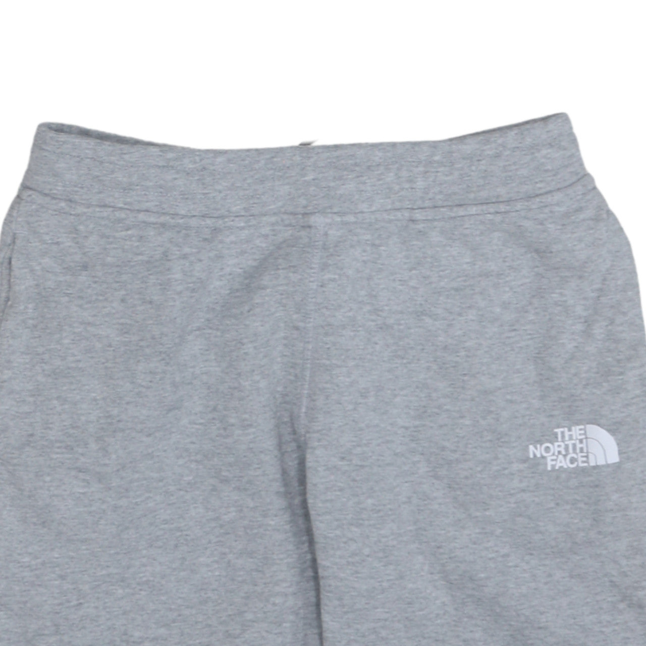 The North Face Boys Grey L Sweat Shorts Cotton Blend Activewear