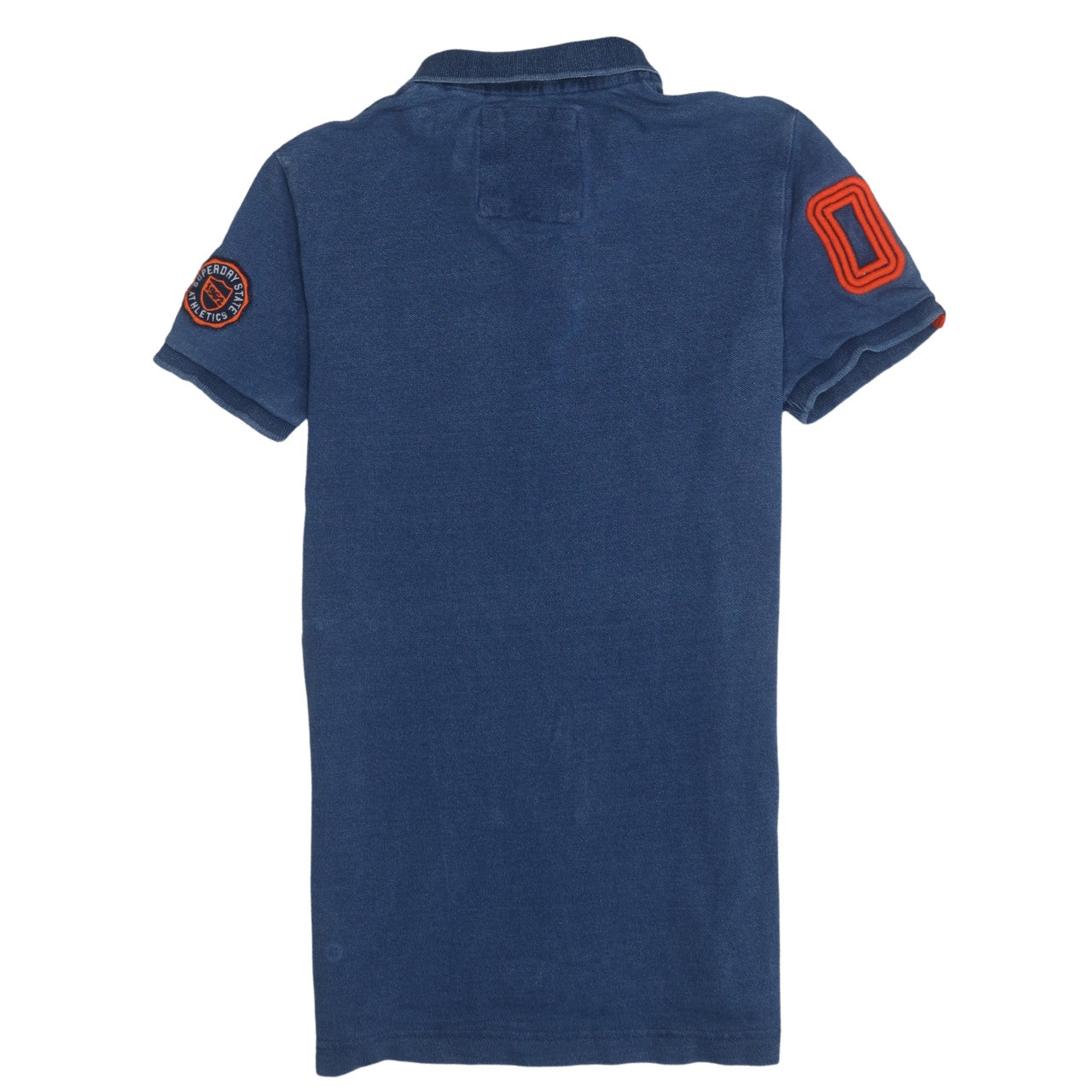 Superdry Men’s Blue Polo Shirt Size L Athletic Style