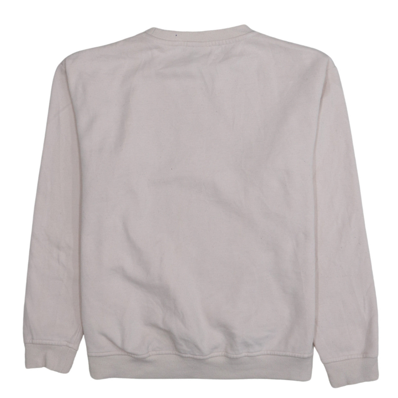 Ellesse Women Beige Crew Neck Pullover Sweatshirt UK 10