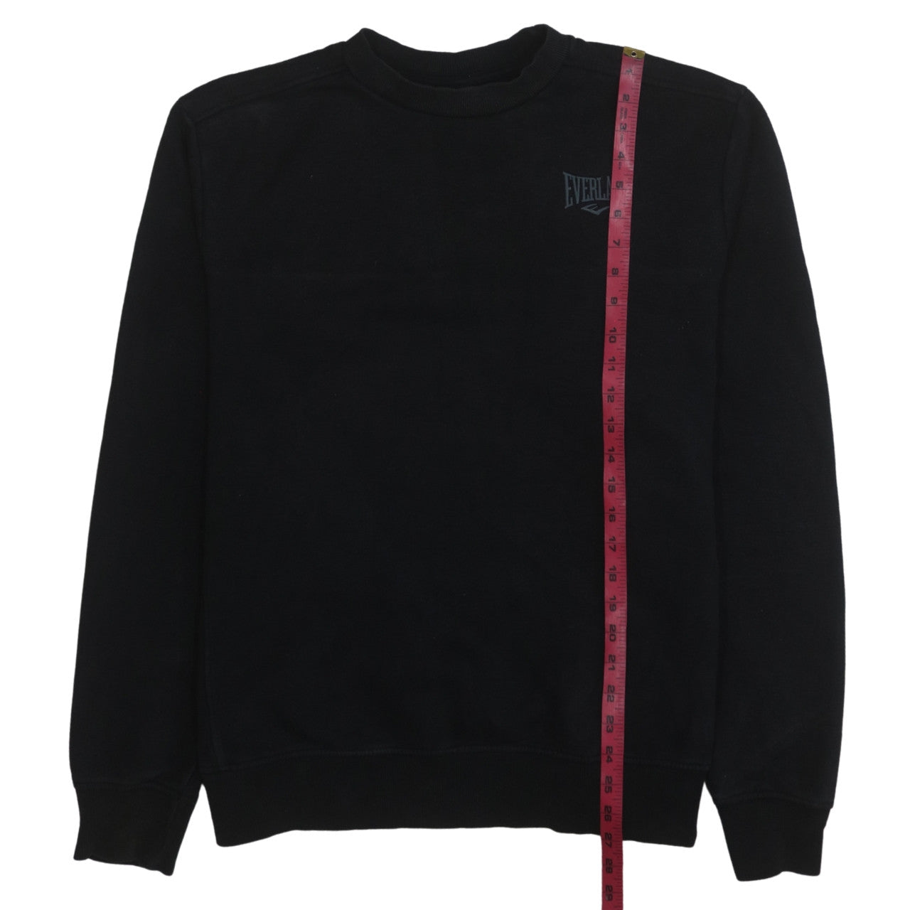 Everlast Men's Black XL Pullover Sweatshirt Crew Neck Fleece