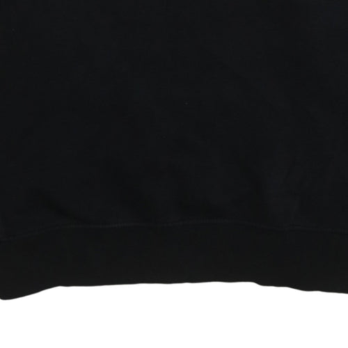 Everlast Men's Black XL Pullover Sweatshirt Crew Neck Fleece