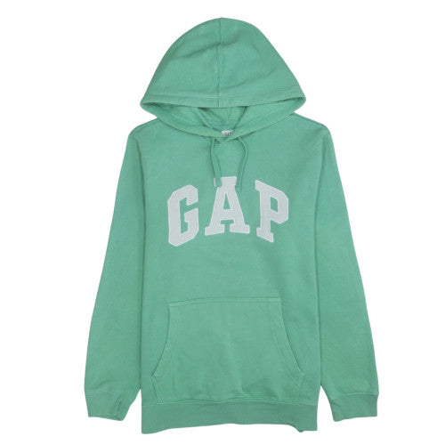 GAP Men's Green Pullover Hoodie Small Regular Fit Fleece