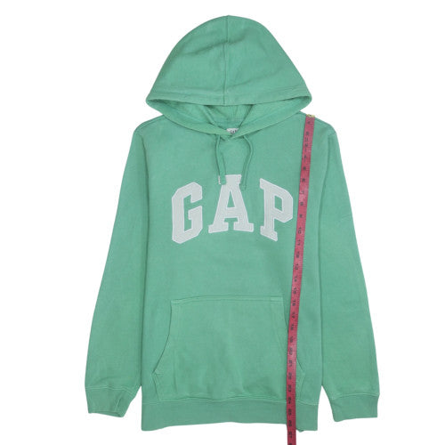 GAP Men's Green Pullover Hoodie Small Regular Fit Fleece