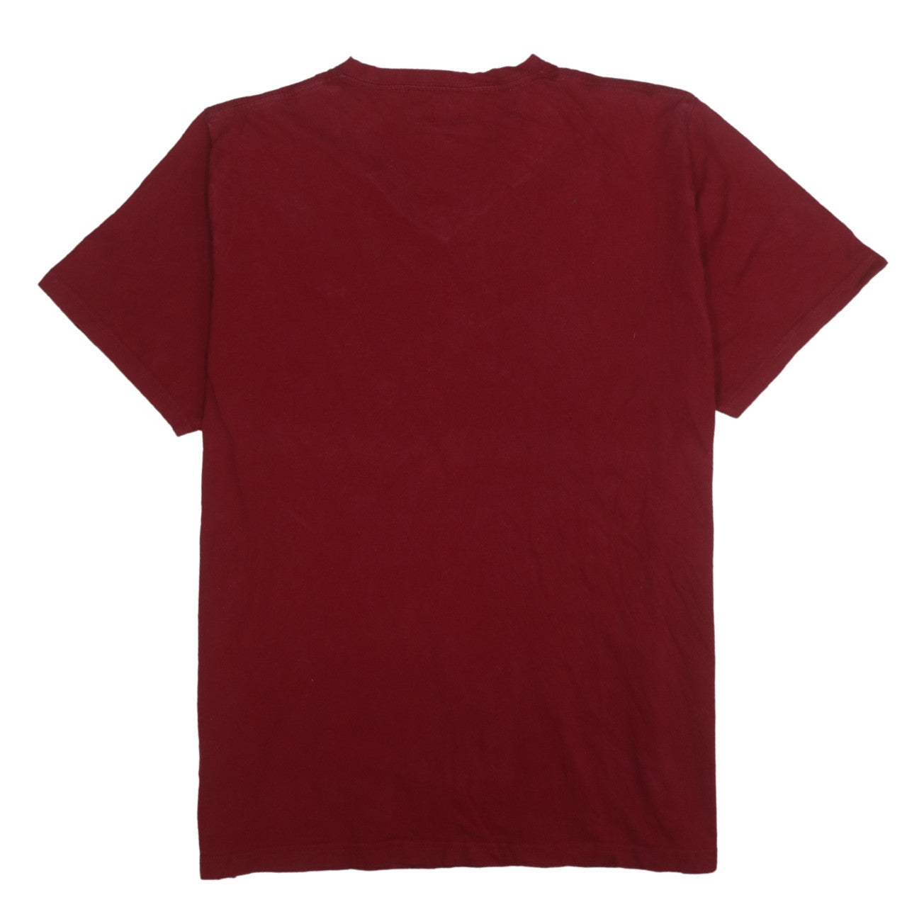 Hollister Men's Red V-Neck Short Sleeve Cotton T-Shirt XL