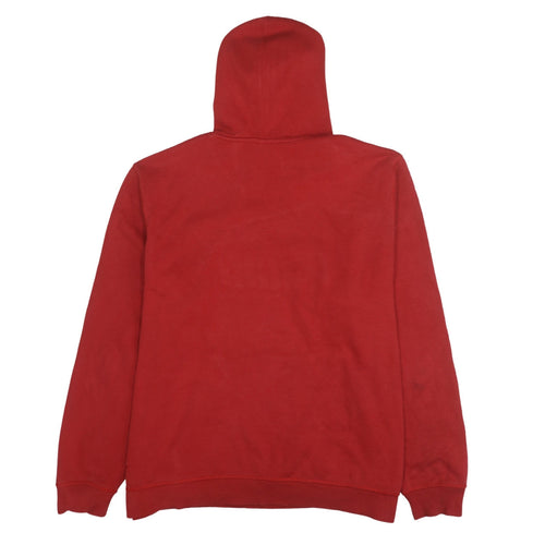 Puma Men’s Red 2XL Pullover Hoodie with Blue Logo