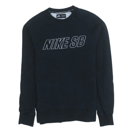 Nike SB Men's Black Medium Crew Neck Pullover Sweatshirt
