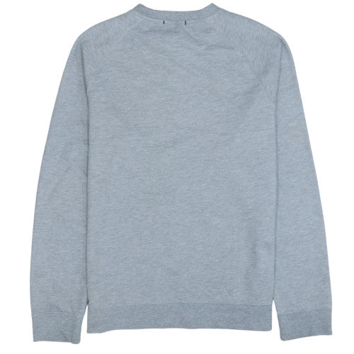 DKNY Men's Grey Classic Fit Crew Neck Pullover Sweatshirt Size M