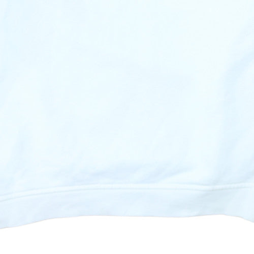 Champion Women's White Pullover Sweatshirt L Classic Fit