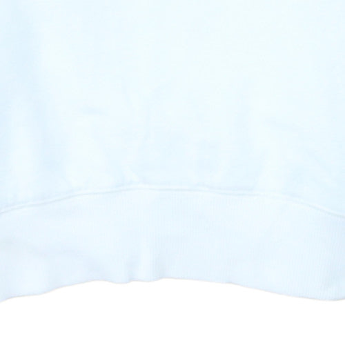 Tommy Hilfiger Men's White Crew Neck Pullover Sweatshirt S