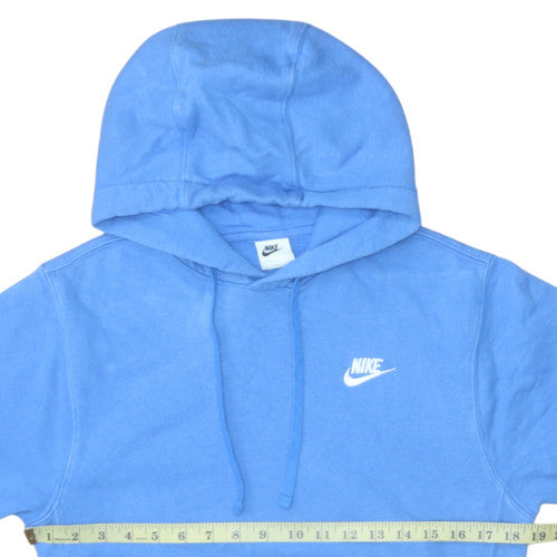 Nike Men's Blue Pullover Hoodie XS Fleece Logo Sportswear