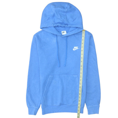 Nike Men's Blue Pullover Hoodie XS Fleece Logo Sportswear